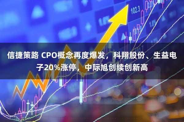 信捷策路 CPO概念再度爆发，科翔股份、生益电子20%涨停，中际旭创续创新高
